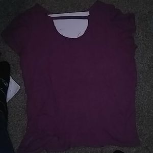 Purple shirt